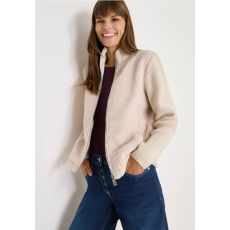 Cecil női pulóver- elegáns, cipzáras, fehér színe kiemeli az eleganciát, kényelmes viselet hétköznapokra és különleges alkalmakra 324166-15641