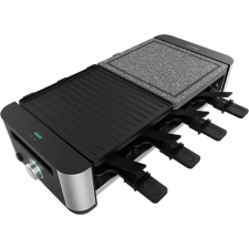 Cecotec Raclette Cheese&Grill 16000 Inox Mixgrill elektromos grillsütő 3225 grillsütő