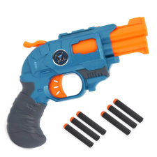  Célbalövő revolver, 6 db szivacstölténnyel katonásdi