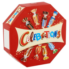  Celebrations vegyes töltött, kekszes és ostyás tejcsokoládé 186 g csokoládé és édesség