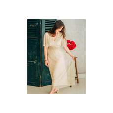 Céleste Hosszú ruhák ASTRID Arany FR 40