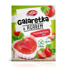 Celiko Celiko tortazselé agar-agarral eper 45 g alapvető élelmiszer