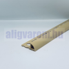 CELL Íves csempeszegély élvédő domború bézs, más néven beige, bahama szín választható méret 12-13 mm csempevastagság
