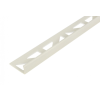 CELL L alakú alumínium csempeszegély törtfehér jázmin színű élvédő 10 mm-es profil