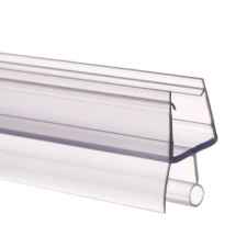 CELL Zuhanykabin üvegajtó vízvető kádparaván szigetelés A 6 mm üvegajtóra élvédő 100 cm hosszú fürdőszoba bútor