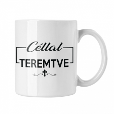  Céllal teremtve - Fehér Bögre bögrék, csészék