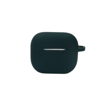 CELLECT Airpods 3 szilikon tok, Fekete-Sötét zöld, 2.5 mm fülhallgató, fejhallgató tok