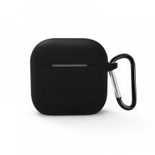 CELLECT Airpods 4 szilikon tok, Fekete, 2.5 mm fülhallgató, fejhallgató tok