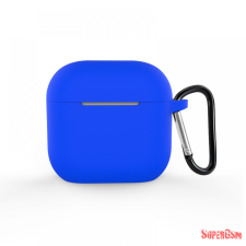 CELLECT Airpods 4 szilikon tok, Kék, 2.5 mm fülhallgató, fejhallgató tok