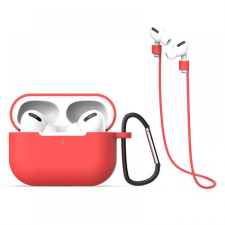 CELLECT Airpods Pro 3in1 (tok, akasztó, zsinór ), Piros fülhallgató, fejhallgató tok