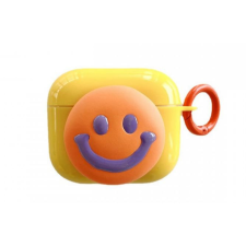 CELLECT Airpods PRO Smile szilikon tok, narancssárga (AIRPODSP-FUNNY-SMILE) fülhallgató, fejhallgató tok