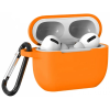 CELLECT Airpods Pro szilikon tok 2.5 mm narancssárga