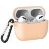 CELLECT Airpods Pro szilikon tok 2.5 mm rózsaarany