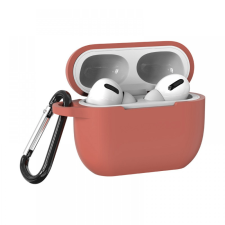 CELLECT Apple Airpods Pro Szilikon tok - Korall fülhallgató, fejhallgató tok