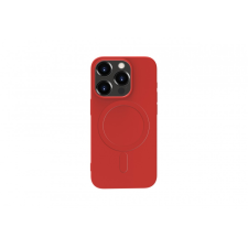 CELLECT Apple iPhone 15 Pro Max Qi Szilikon Tok - Piros (5999112876625) mobiltelefon kellék