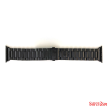 CELLECT Apple watch fém óraszíj, 38/40/41 mm, Fekete okosóra kellék