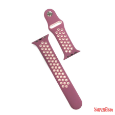 CELLECT Apple watch szilikon óraszíj, 42 mm, Lila/Pink okosóra kellék