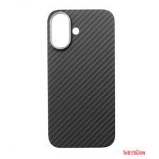 CELLECT Aramid karbon tok, iPhone 16, Fekete tok és táska