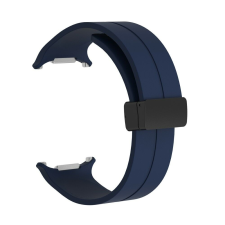 CELLECT Galaxy Watch Ultra mágneses szil. óraszíj,24mm,Sötétkék okosóra kellék