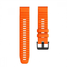 CELLECT Garmin Fenix 3,5X,6X szilikon óraszíj,Narancs,26mm okosóra kellék