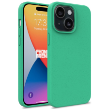 CELLECT GoGreen iPhone 15 Pro, Türkíz tok és táska