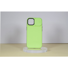 CELLECT iPhone14 Plus TPU+PC csúszás kameravédős tok zöld (CEL-CAMP-IPH1467M-GR) tok és táska