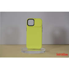CELLECT iPhone14 Pro Max TPU+PC csúsz. kamerav. tok,Sárga tok és táska