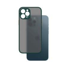 CELLECT iPhone 12 Pro Max tok zöld-narancssárga (CEL-MATT-IPH1267-GO) tok és táska
