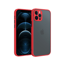 CELLECT iPhone 13 Mini műanyag tok, piros-fekete (Cel-Matt-Iph1354-Rbk) tok és táska