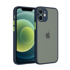 CELLECT iPhone 14 Plus műanyag tok, kék, zöld tok és táska