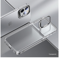 CELLECT iPhone 14 Pro Max szilikon tok rejtett kitámasztóval átlátszó (CEL-HIDE-IPH1467PMTP) tok és táska