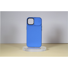 CELLECT iPhone 14 Pro TPU+PC csúsz. kameravédős tok,S.kék tok és táska