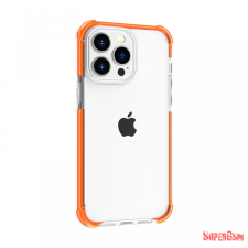 CELLECT iPhone 14 Pro ütésálló szilikon hátlap, Narancs tok és táska