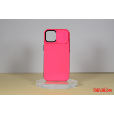 CELLECT iPhone 14 TPU+PC csúsz. kameravédős tok,Pink tok és táska