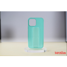 CELLECT iPhone 14 TPU+PC gumírozott kitámaszt. tok,Türkiz tok és táska