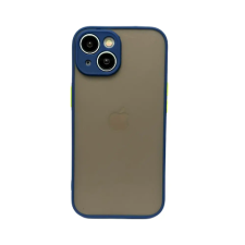 CELLECT iPhone 15 műanyag tok, kék, zöld tok és táska