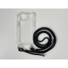 CELLECT iPhone 15 Plus TPU+PC Átlát.tok,Fekete zsinórral