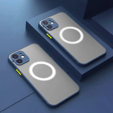 CELLECT iPhone 15 Pro mágneses műanyag tok, kék-zöld tok és táska