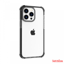 CELLECT iPhone 15 Pro Max ütésálló szilikon hátlap, Fekete tok és táska
