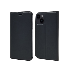 CELLECT iPhone 15 Pro oldalra nyíló tok,Fekete tok és táska