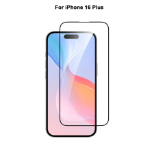 CELLECT iPhone 16 Plus/ 15 Plus full cover üvegfólia (LCD-IPH16P-FCGLASS) mobiltelefon kellék