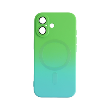CELLECT iPhone 16 Plus mágneses design tok, Kék-Zöld tok és táska