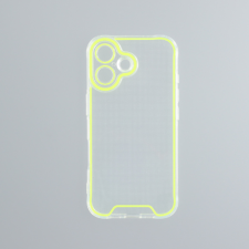 CELLECT iPhone 16 Plus vékony TPU szilikon hátlap, NeonZöld tok és táska