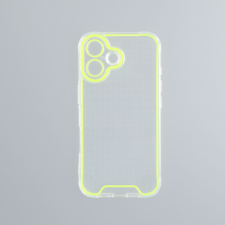 CELLECT iPhone 16 Plus vékony TPU szilikon hátlap, NeonZöld tok és táska