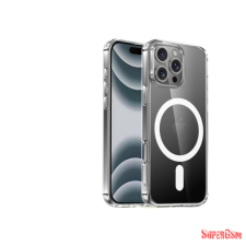 CELLECT iPhone 16 Pro mágneses szilikon tok, Átlátsz. tok és táska