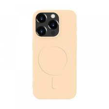 CELLECT iPhone 16 Pro Max mágneses szilikon tok, Édes barack tok és táska