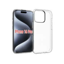 CELLECT iPhone 16 Pro vékony TPU szilikon hátlap,Átlátszó tok és táska