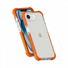 CELLECT iPhone 16e ütésálló szilikon hátlap, Narancs tok és táska