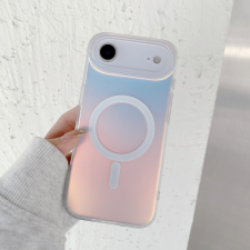 CELLECT iPhone 17 Air mágneses lézernyomott tok, Átl. (CEL-MAGL-IPH17A-TP) tok és táska