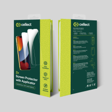 CELLECT iPhone 17 Pro Max applikátor 2 üvegfóliával (LCD-IPH17PM-APP) mobiltelefon kellék